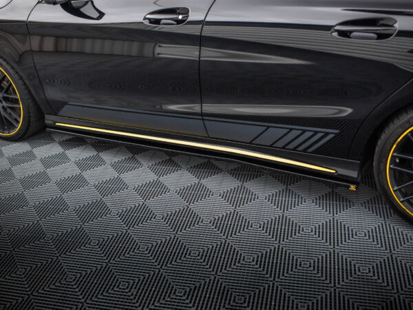 Pol po side skirts diffusers mercedes amg cla 45 c117 facelift 19463 4
