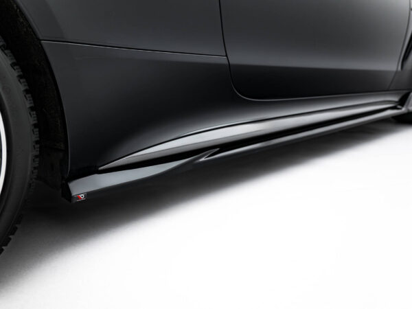 Alternative view of Maxton Design Gloss Black Side Skirts For Mercedes-Benz AMG CLE53 C236
