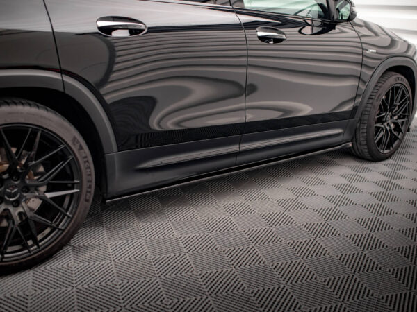 Alternative view of Maxton Design Gloss Black Side Skirts For Mercedes-Benz AMG GLB35 X247