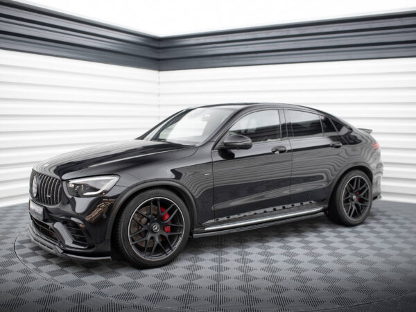 Alternative view of Maxton Design Gloss Black Side Skirts for Mercedes-Benz AMG GLC63 X253 C253