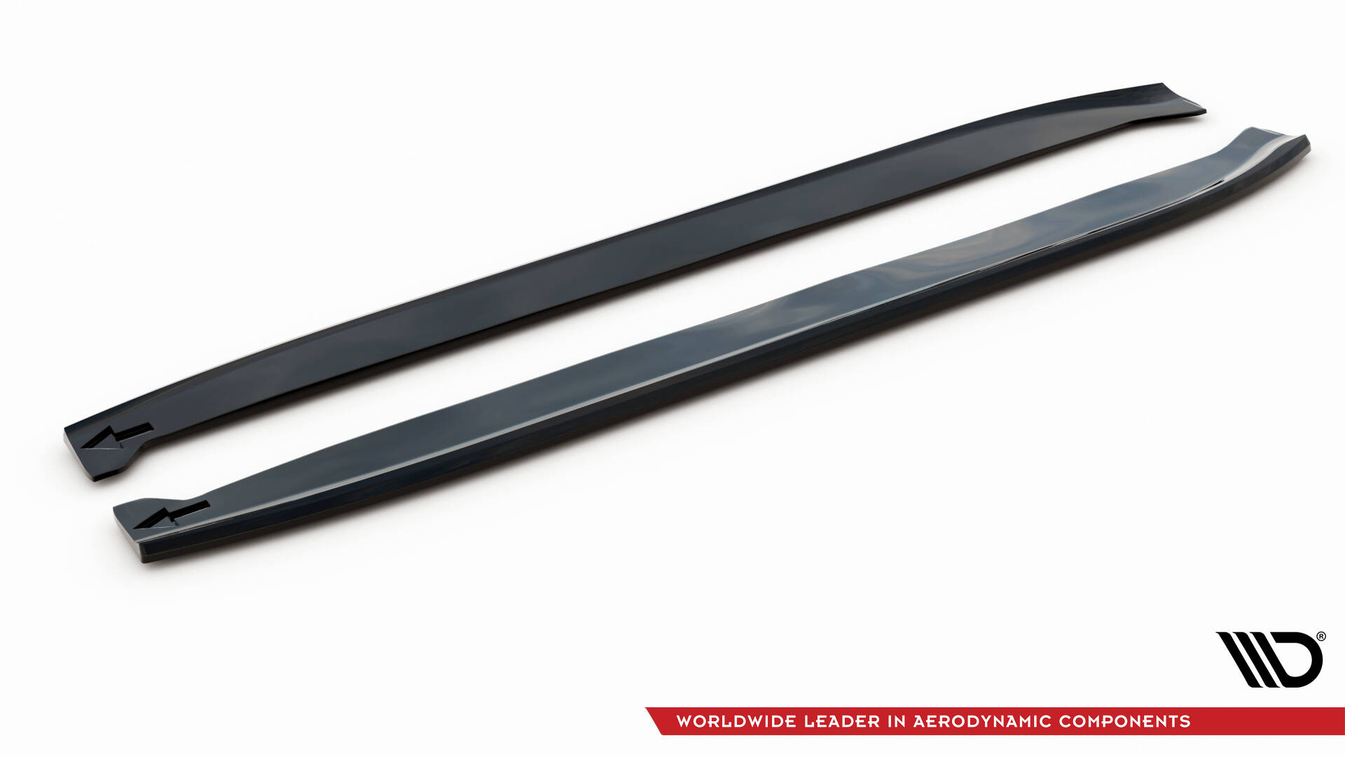 Maxton design gloss black side skirts for mercedes-benz amg glc63 x253 c253 - image 4