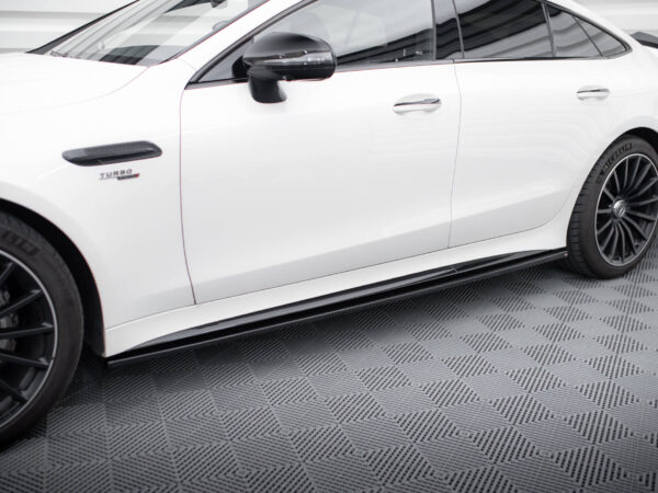Alternative view of Maxton Design Gloss Black Side Skirts For Mercedes-Benz AMG GT43 X290