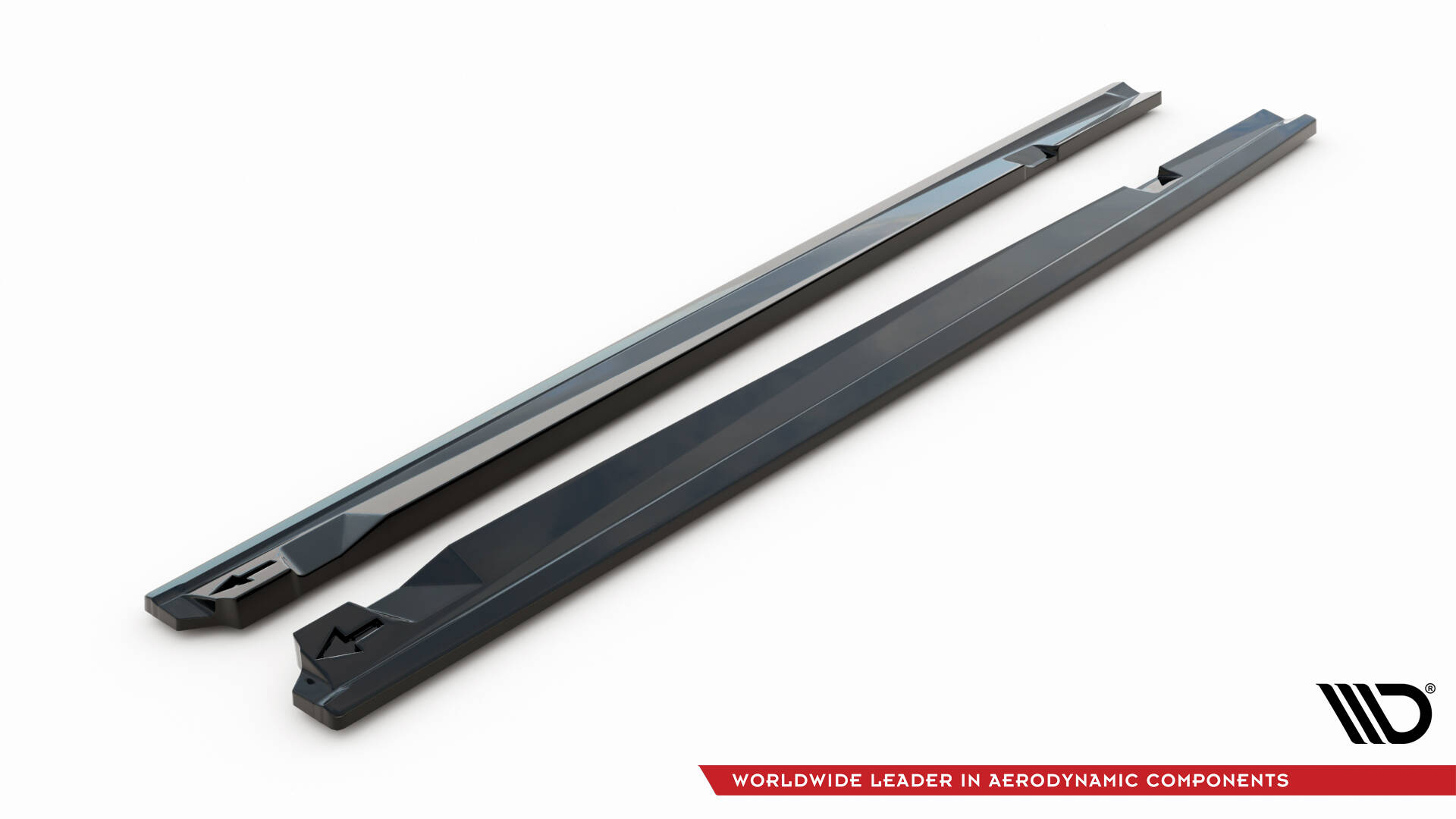 Maxton design gloss black side skirts for mercedes-benz amg gt43 x290 - image 5
