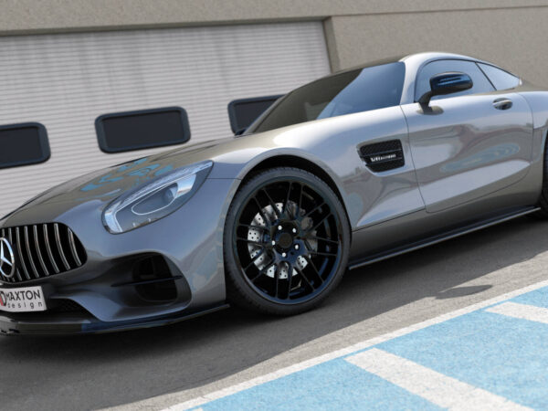 Alternative view of Maxton Design Gloss Black Side Skirts For Mercedes-Benz AMG GT S C190 LCI