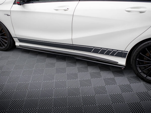 Pol po side skirts diffusers mercedes benz a45 amg w176 20103 4