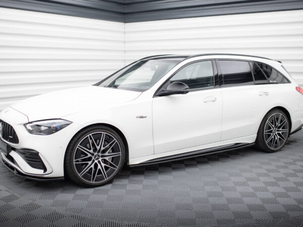 Pol po side skirts diffusers mercedes benz c amg line 43 amg w206 17721 11