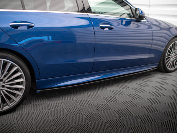 Alternative view of Maxton Design Gloss Black Side Skirts For Mercedes-Benz AMG C43 W206