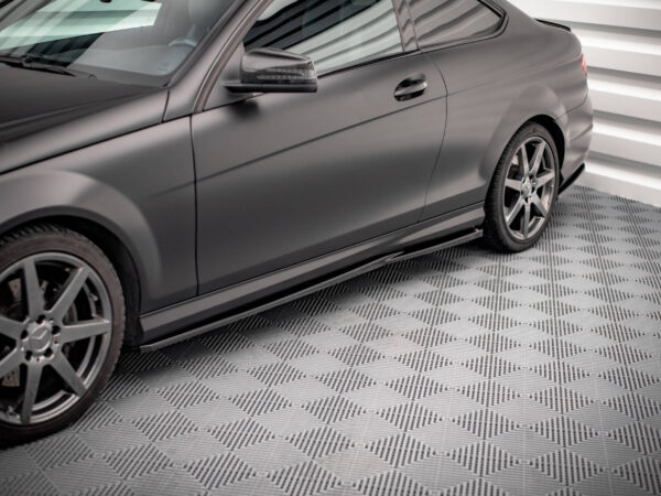 Pol po side skirts diffusers mercedes benz c coupe sedan estate amg line c204 w204 facelift s204 facelift 17443 6