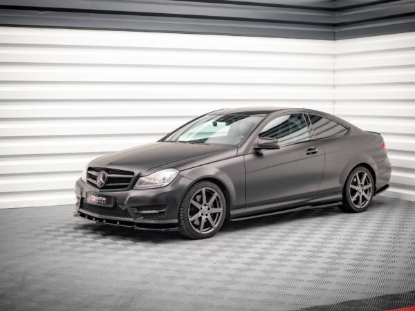 Pol po side skirts diffusers mercedes benz c coupe sedan estate amg line c204 w204 facelift s204 facelift 17443 7