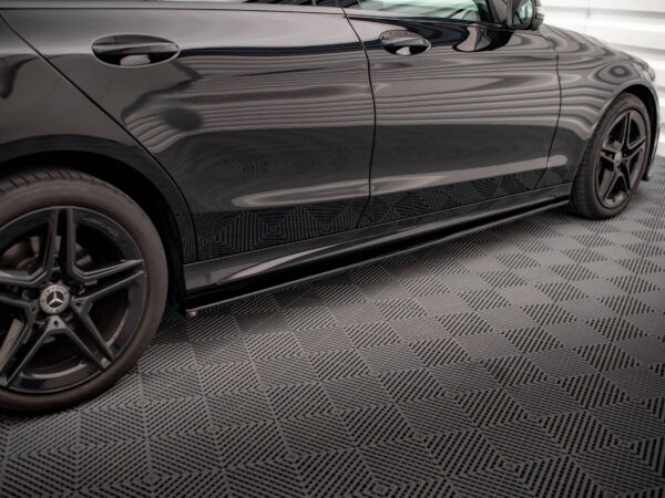 Alternative view of Maxton Design Gloss Black Side Skirts For Mercedes-Benz AMG C43 W205 S205 LCI