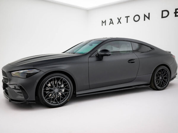 Alternative view of Maxton Design Gloss Black Side Skirts For Mercedes-Benz AMG C236