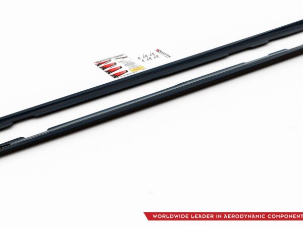 Alternative view of Maxton Design Gloss Black Side Skirts for Mercedes-Benz AMG CLS53 C257