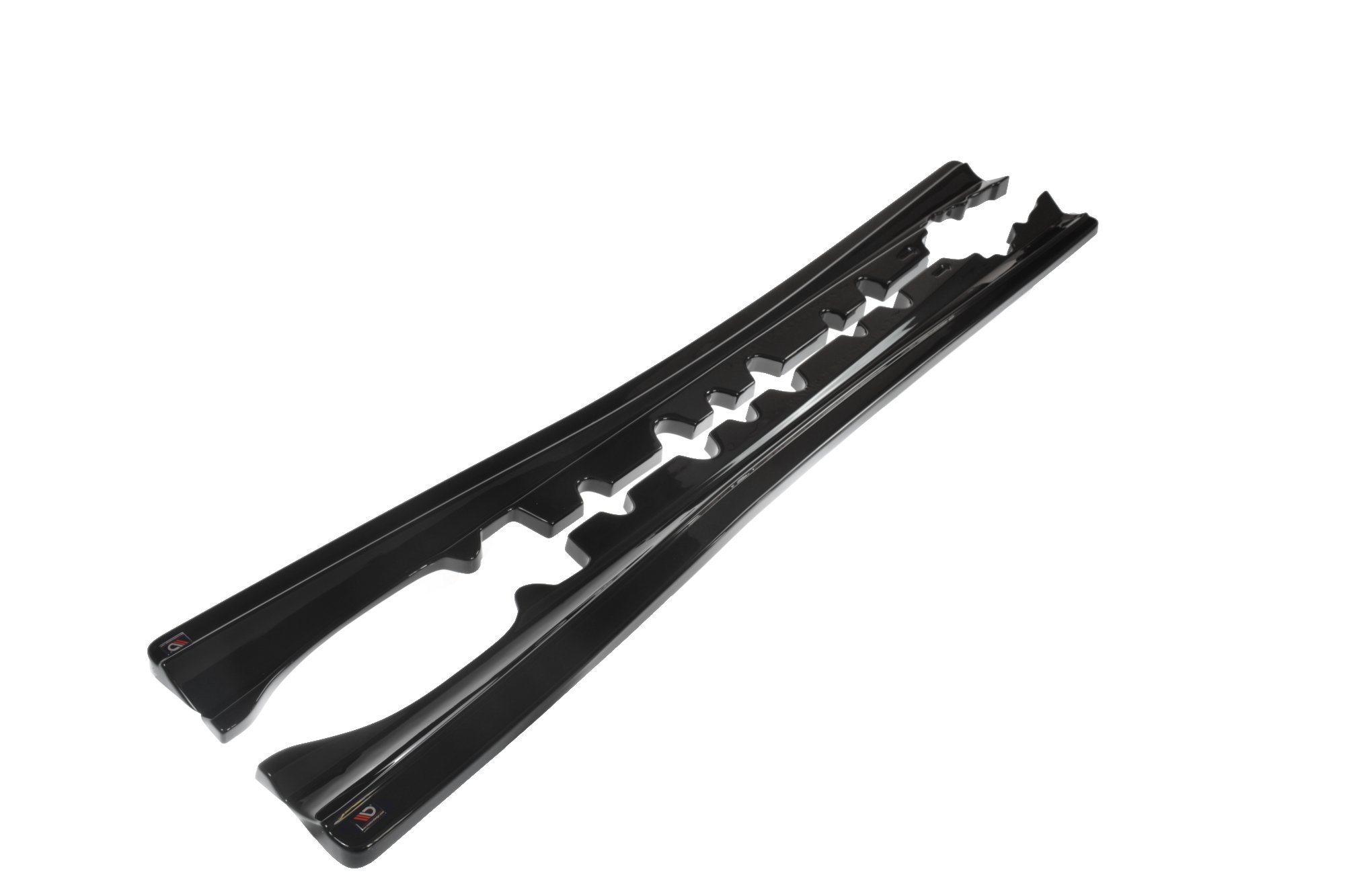 Maxton design gloss black side skirts for mercedes-benz amg w207 - image 6