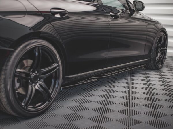 Alternative view of Maxton Design Gloss Black Side Skirts For Mercedes-Benz W213