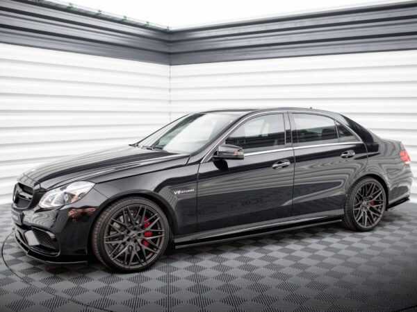 Pol po side skirts diffusers mercedes benz e63 amg amg line sedan w212 facelift 11703 7