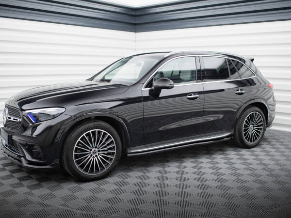 Alternative view of Maxton Design Gloss Black Side Skirts for Mercedes-Benz AMG X254