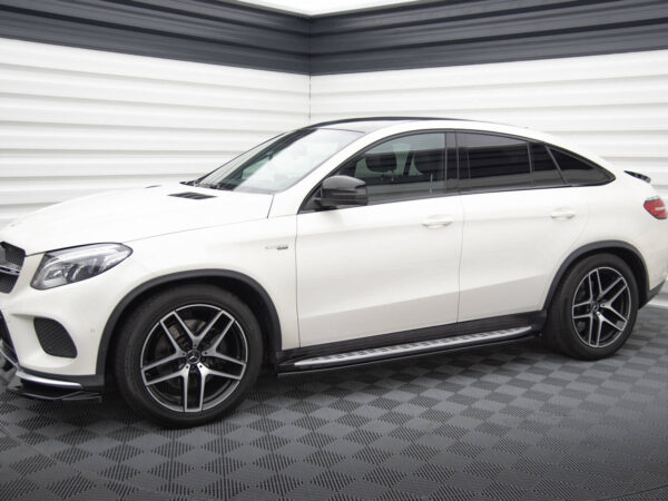 Alternative view of Maxton Design Gloss Black Side Skirts For Mercedes-Benz AMG GLE43 C292
