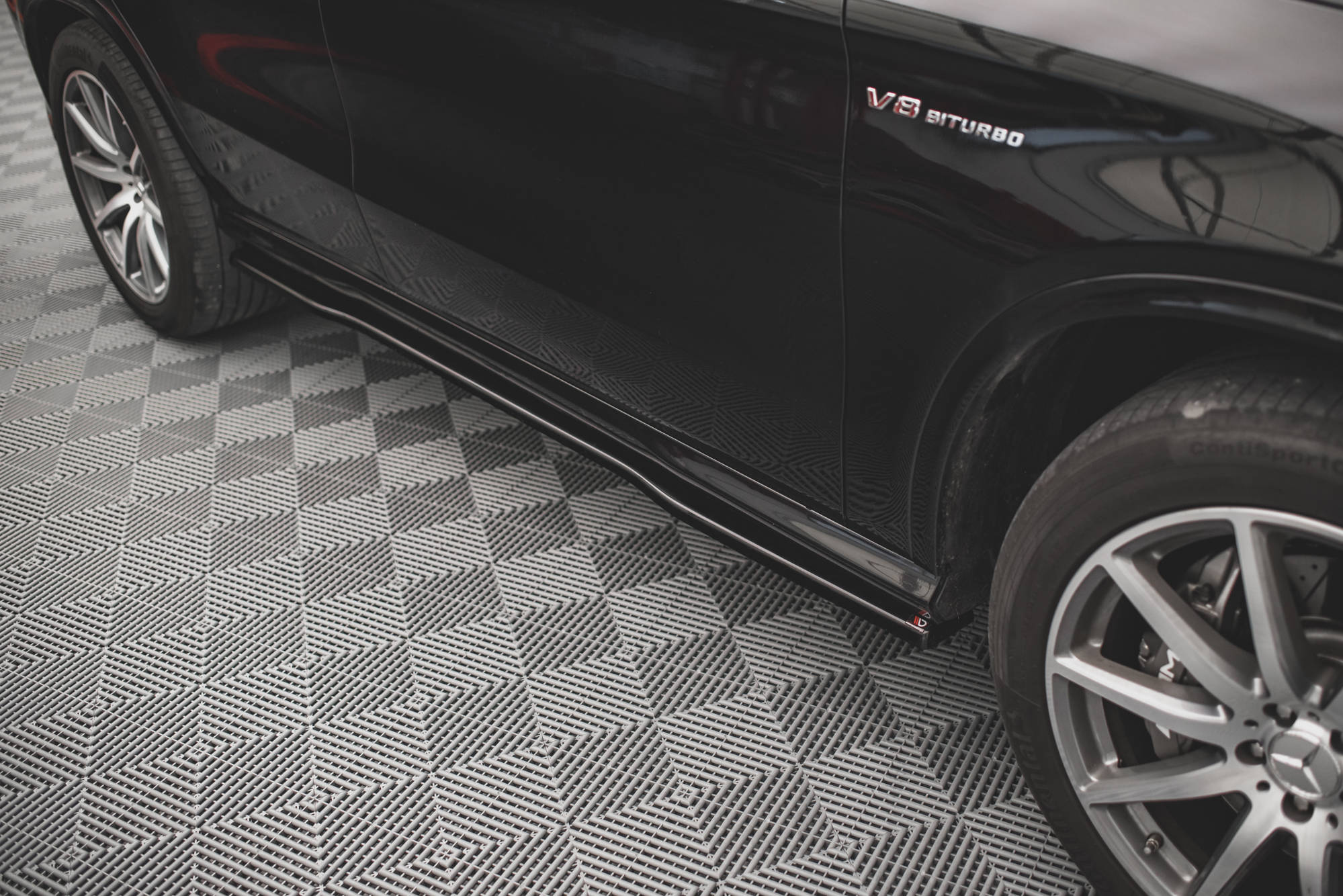 Maxton design gloss black side skirts for mercedes-benz amg gle63 c292 - image 3