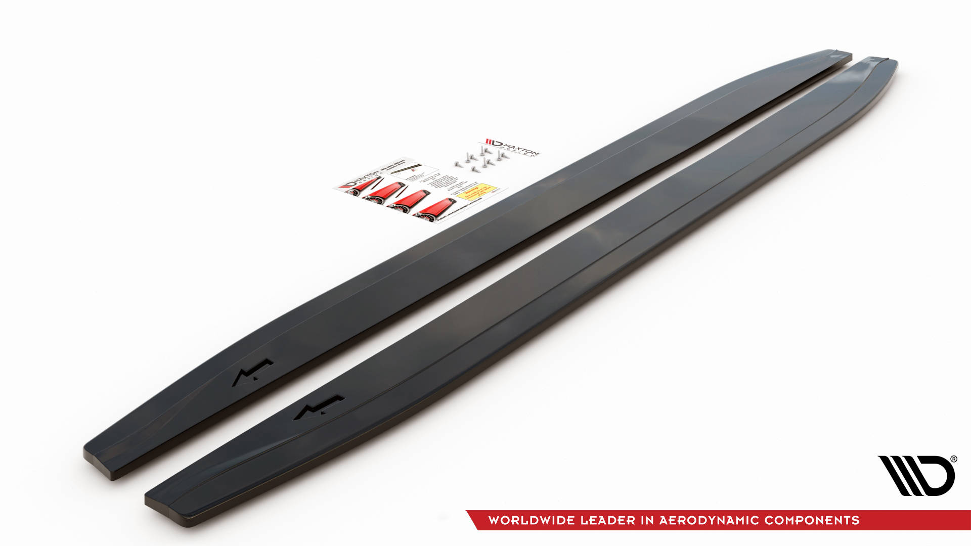 Maxton design gloss black side skirts for mercedes-benz amg x167 - image 5