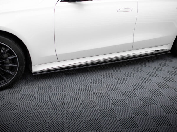 Alternative view of Maxton Design Gloss Black Side Skirts For Mercedes-Benz AMG W223