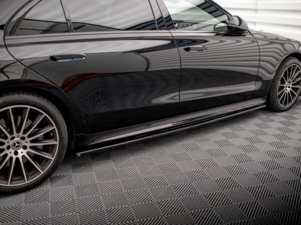 Alternative view of Maxton Design Gloss Black Side Skirts For Mercedes-Benz AMG Long V223