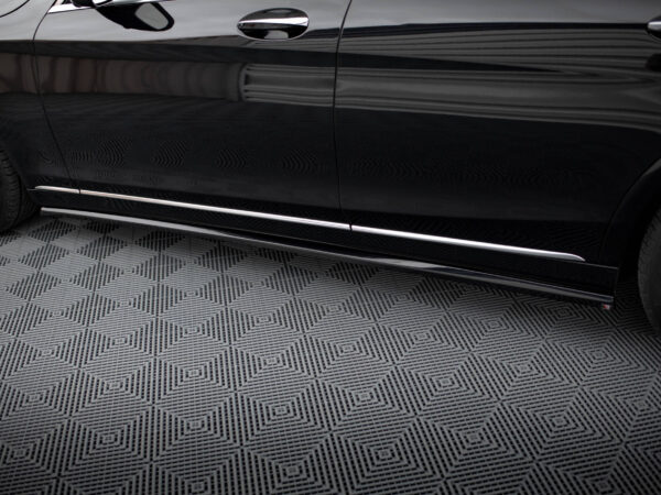 Alternative view of Maxton Design Gloss Black Side Skirts For Mercedes-Benz W222