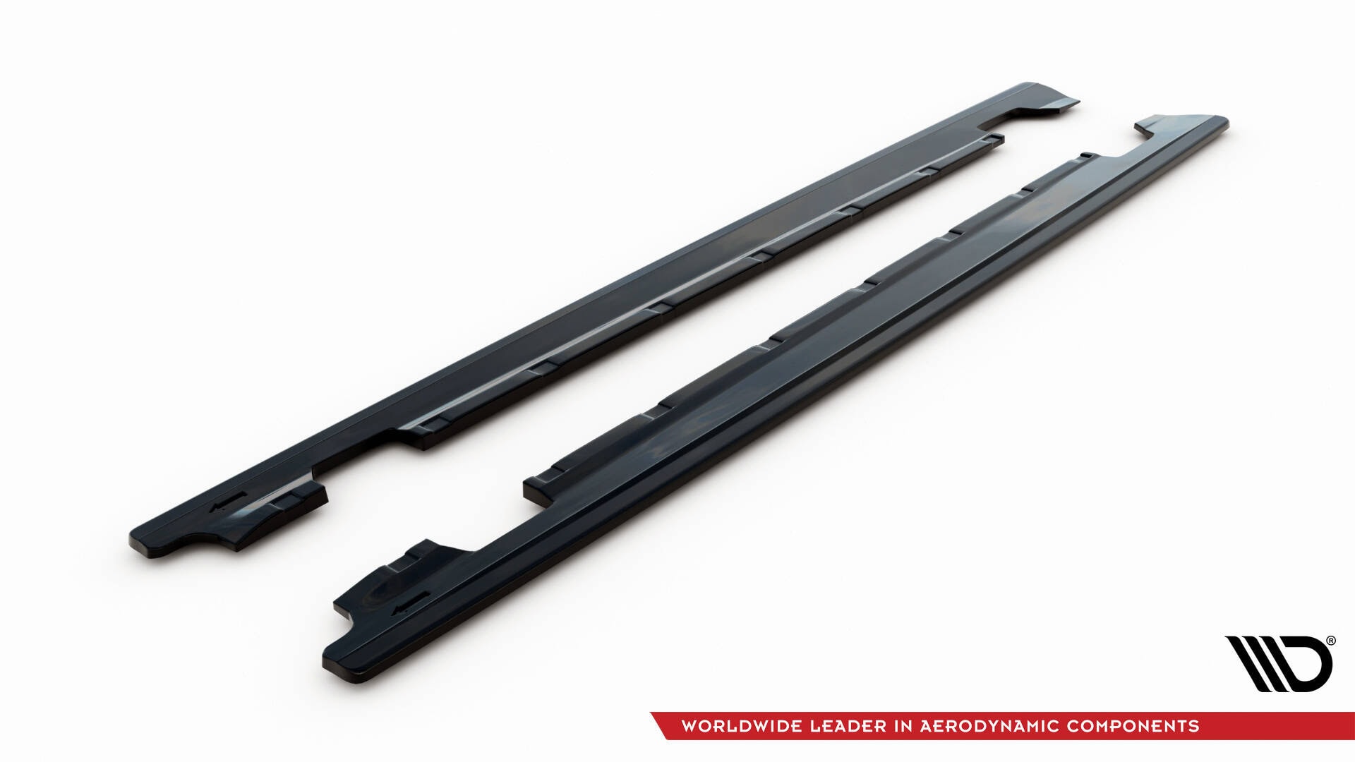 Maxton design gloss black side skirts for porsche panamera 971 gts - image 5