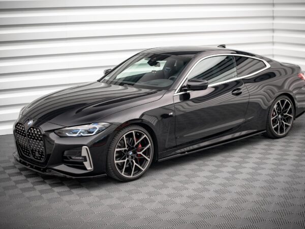 Pol po side skirts diffusers v 1 bmw 4 m pack m440i g22 g23 g22 facelift g23 facelift 13593 3