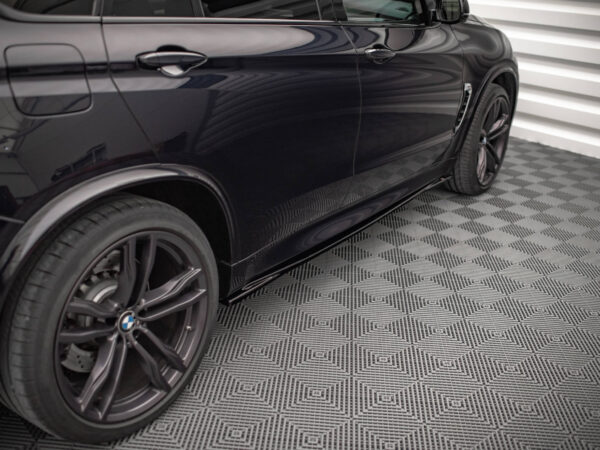 Alternative view of Maxton Design Gloss Black Side Skirts V.1 For BMW X5M F85