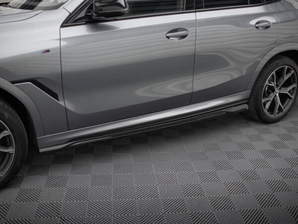 Pol po side skirts diffusers v 1 bmw x6 m pack g06 facelift 19681 3