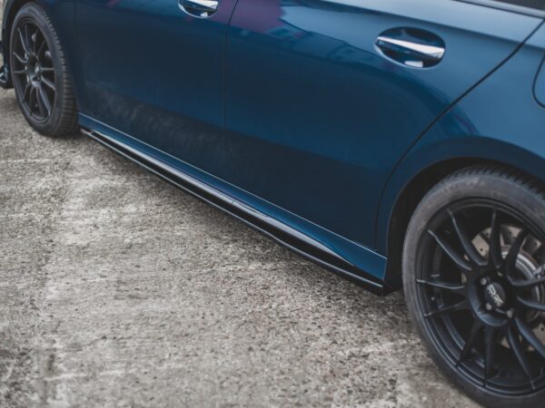 Pol po side skirts diffusers v 1 mercedes a35 amg amg line w177 9418 3