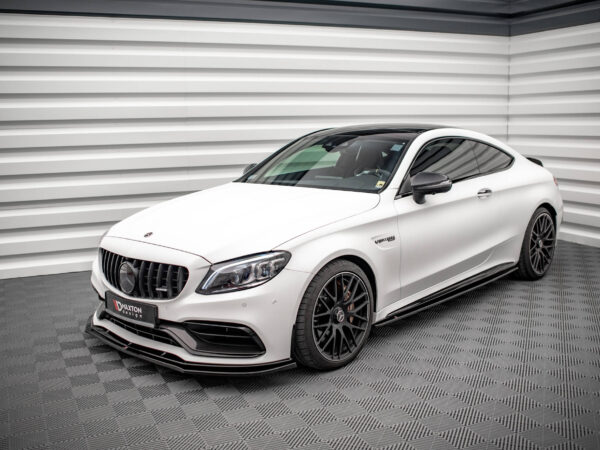 Pol po side skirts diffusers v 1 mercedes amg c 63amg coupe c205 facelift 15225 6