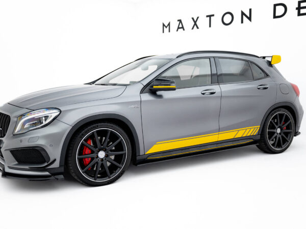 Alternative view of Maxton Design Gloss Black Side Skirts V.1 For Mercedes-Benz AMG GLA45 X156