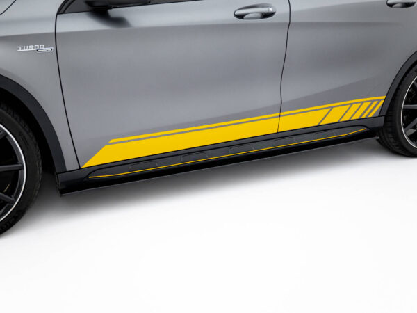 Pol po side skirts diffusers v 1 mercedes benz gla 45 amg 7088 3