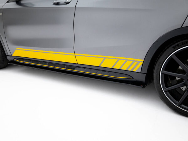 Pol po side skirts diffusers v 1 mercedes benz gla 45 amg 7088 4