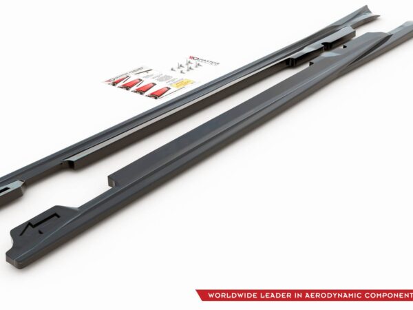 Pol po side skirts diffusers v 1 porsche panamera turbo 970 facelift 11132 3