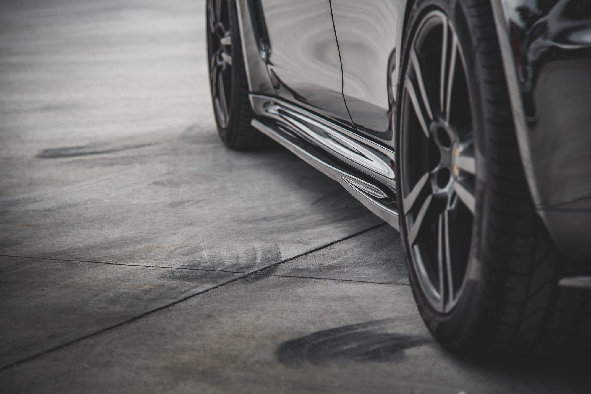 Maxton design gloss black side skirts v. 1 for porsche panamera 970 turbo facelift - image 5