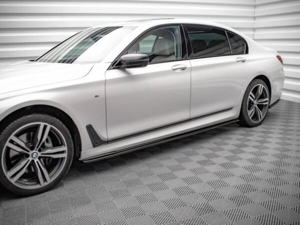 Pol po side skirts diffusers v 1 for bmw 7 long m pack g12 14712 4