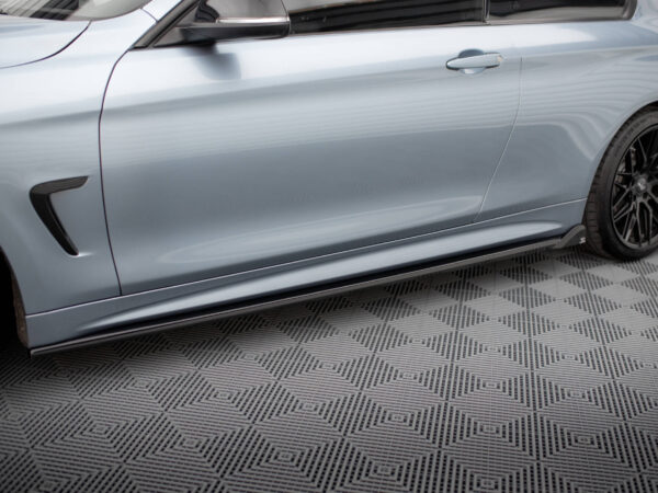 Alternative view of Maxton Design Gloss Black Side Skirts V.2 For BMW 4 Series F32 F33 F36 M Sport