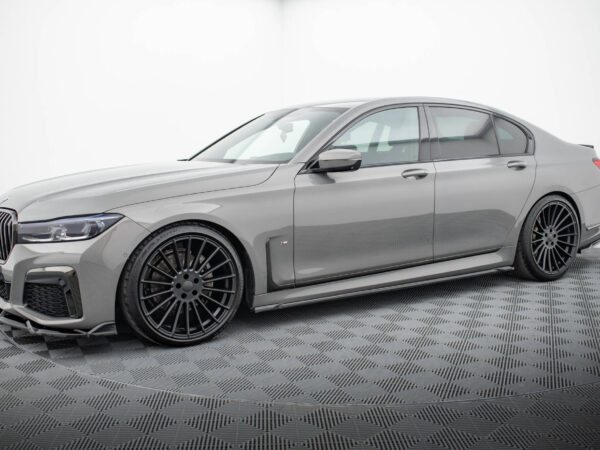 Alternative view of Maxton Design Gloss Black Side Skirts V.2 For BMW 7 Series G11 M Sport