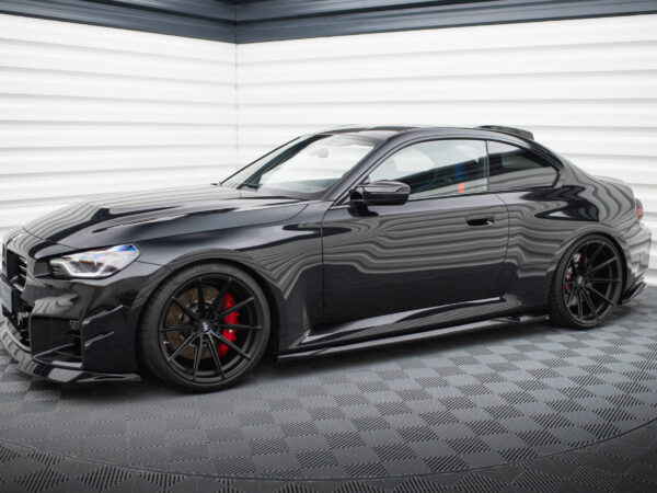 Alternative view of Maxton Design Gloss Black Side Skirts V.2 For BMW M2 Series G87