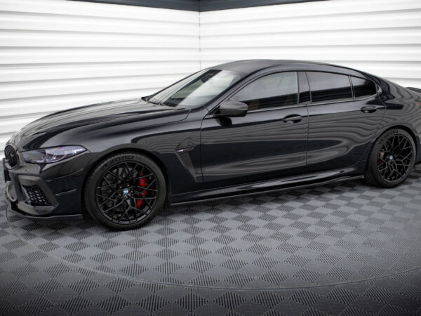 Alternative view of Maxton Design Gloss Black Side Skirts V.2 For BMW M8 F93 G16 M Sport