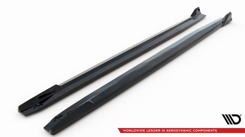 Maxton design gloss black side skirts v. 2 for bmw x5 g05 m sport