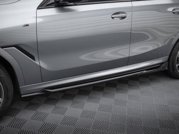 Pol po side skirts diffusers v 2 bmw x6 m pack g06 facelift 19682 3
