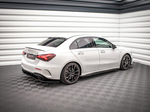 Alternative view of Maxton Design Gloss Black Side Skirts V.2 For Mercedes-Benz AMG A35 W177