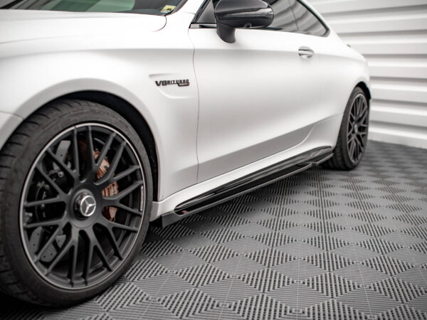 Pol po side skirts diffusers v 2 mercedes amg c 63amg coupe c205 facelift 15229 6