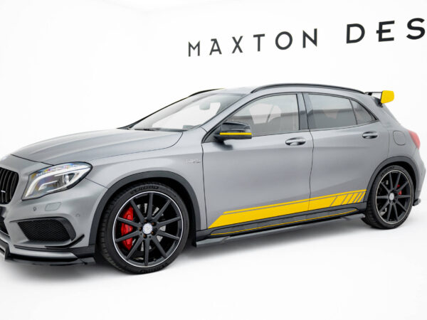 Alternative view of Maxton Design Gloss Black Side Skirts V.2 For Mercedes-Benz AMG GLA45 X156