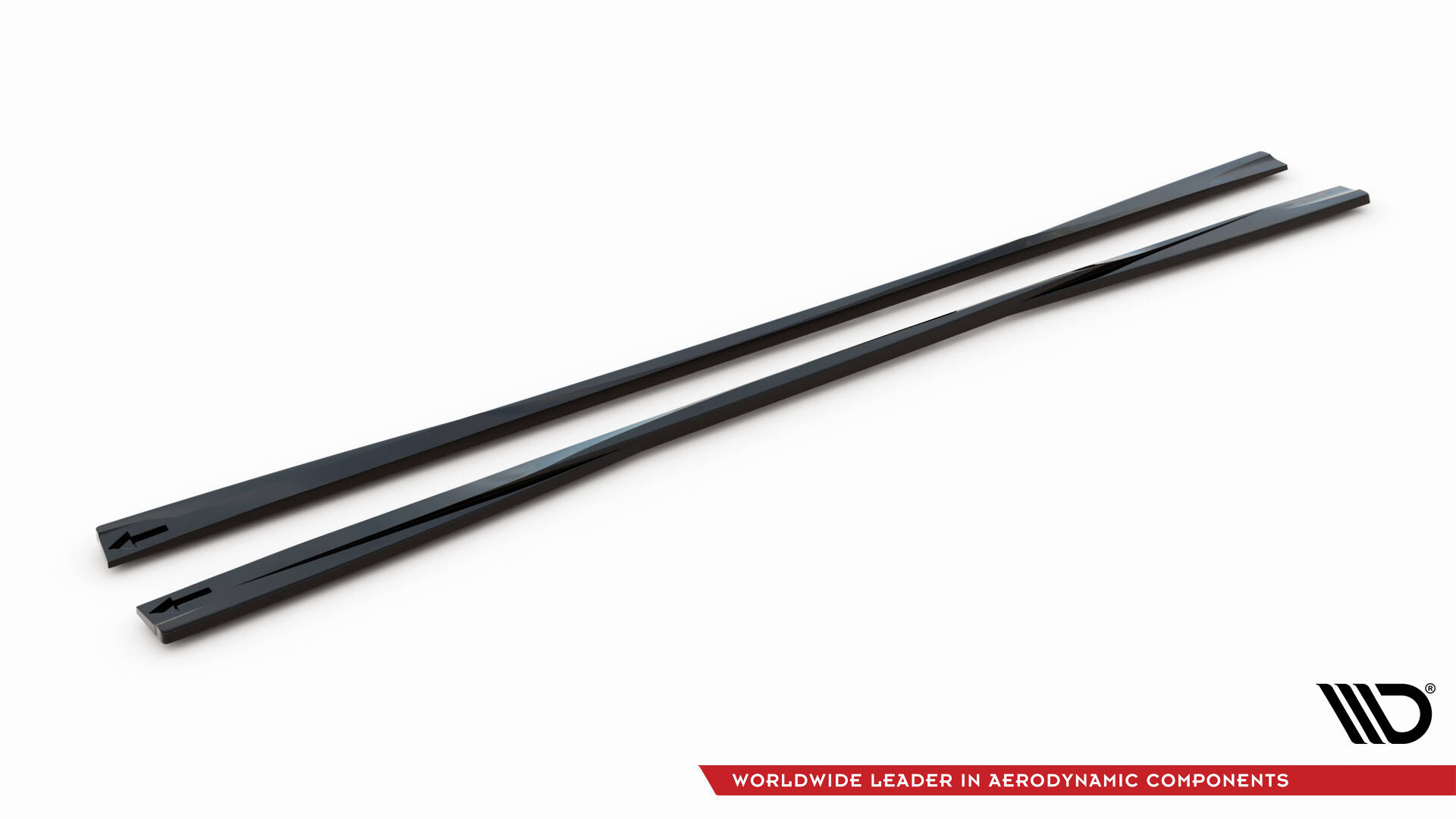 Maxton design gloss black side skirts v. 2 for mercedes-benz amg c253 - image 5
