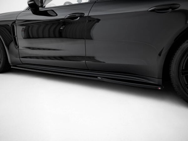 Pol po side skirts diffusers v 2 porsche panamera turbo s e hybrid panamera e hybrid 971 21909 4