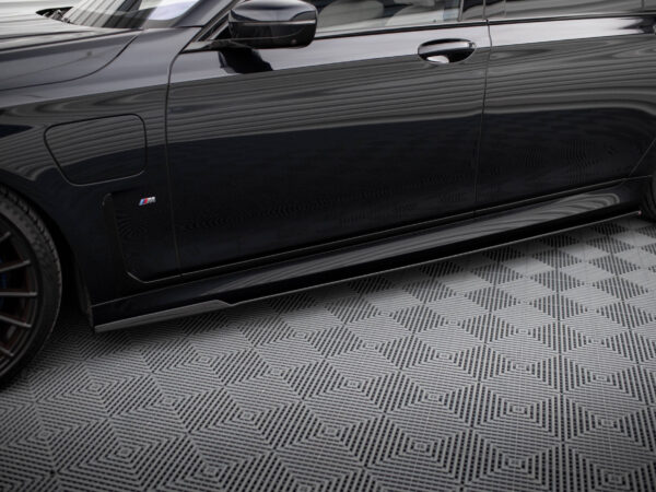 Pol po side skirts diffusers v 2 for bmw 7 long m pack g12 21642 3